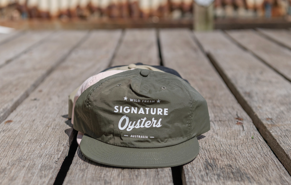 
                  
                    Load image into Gallery viewer, Signature Oysters Surf Hat - Olive
                  
                
