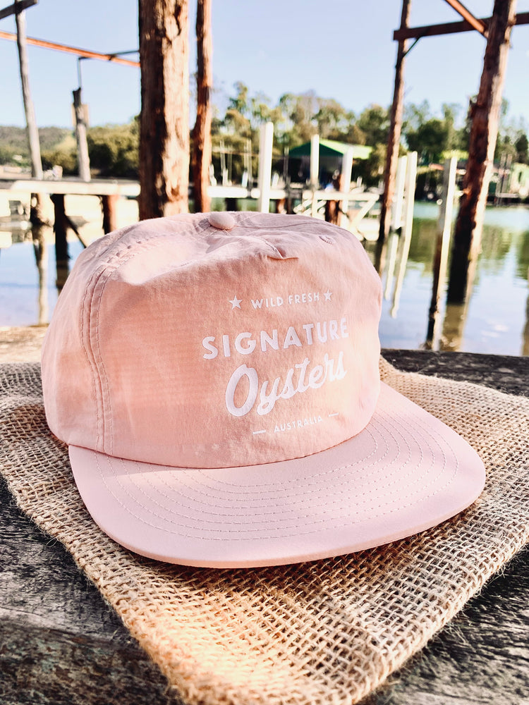 Signature Oysters Surf Hat - Pink